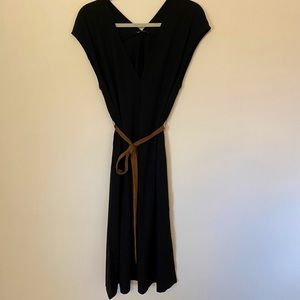 Zara midi belted dress